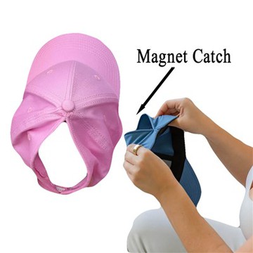 Costura magnética oculta para gorro de inverno