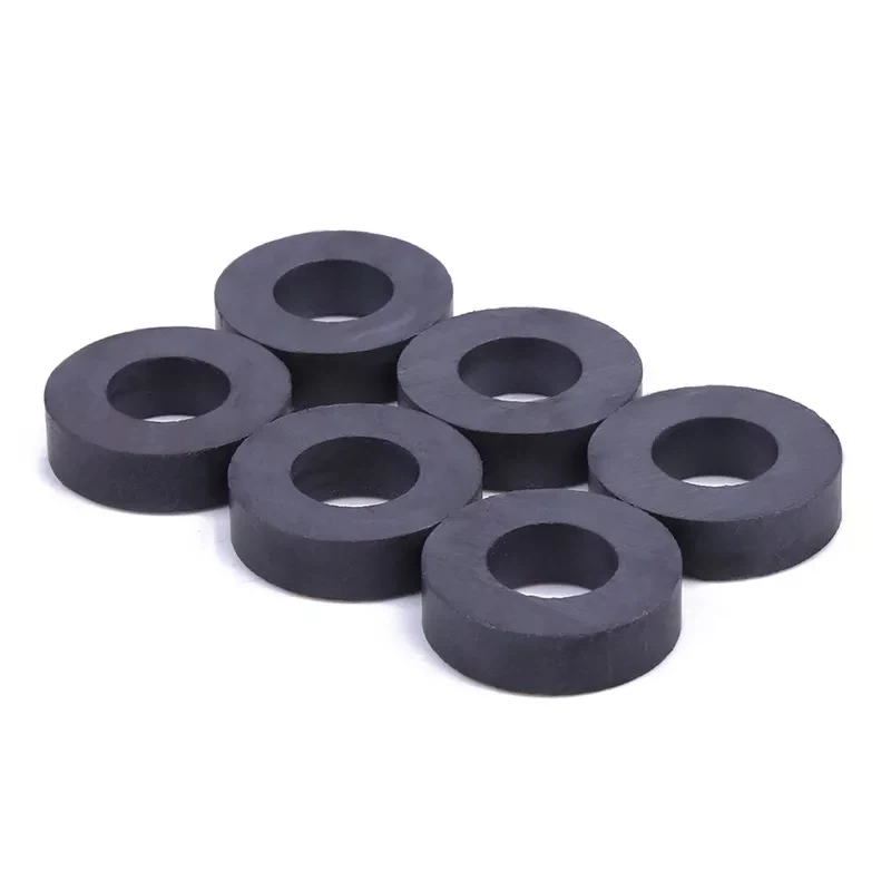 Ímã de ferrite sinterizado com anel de forno de microondas